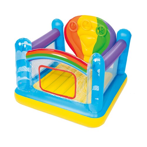Castillo Inflable Brincolin Infantil Diseño Arcoiris Rainbow