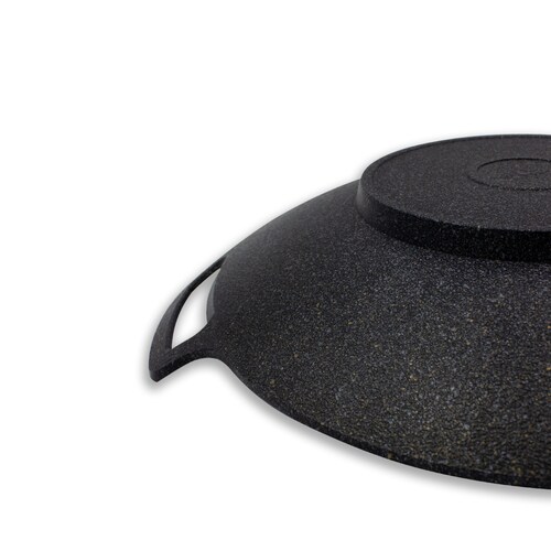 Comal De Mármol Con Inducción De 38 Cm