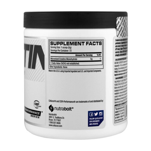 Creatina Cellucor COR-Performance Creatine 300g 72 Serv.