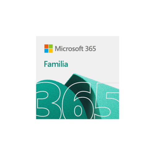 Microsoft 365 Familia, 5 Dispositivos, 6 Usuarios, 1 Año, Español 