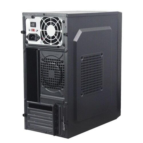 Gabinete PC QCMT-06 Mini-Tower computadora Mini-ATX Mini-ITX USB 2.0 Fuente poder 500W