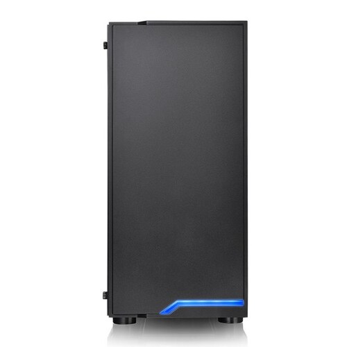 Gabinete Thermaltake H100 Tg, Midi-tower, Atx/micro Atx/mini-itx, Usb 3.0, Sin Fuente, Negro