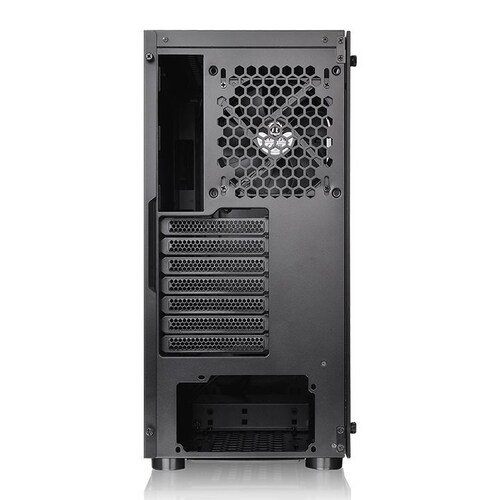 Gabinete Thermaltake H100 Tg, Midi-tower, Atx/micro Atx/mini-itx, Usb 3.0, Sin Fuente, Negro
