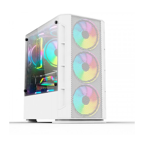 Gabinete Yeyian Haizen 2500, Midi-tower, Micro Atx/mini-atx, Usb 3.0, Sin Fuente, Blanco