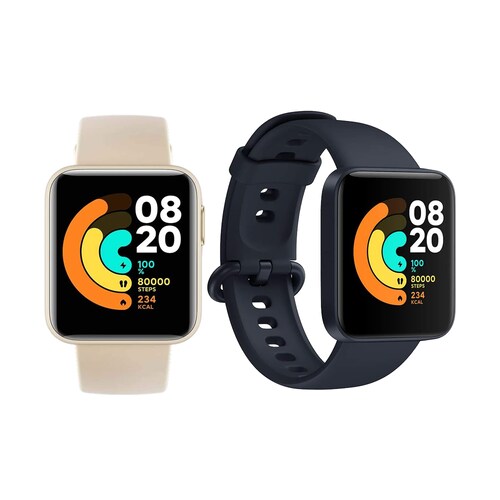 Xiaomi Mi Watch Lite Marfil + Xiaomi Mi Watch Lite Azul