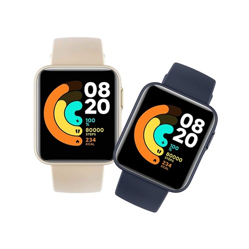 Xiaomi Mi Watch Lite Marfil + Xiaomi Mi Watch Lite Azul