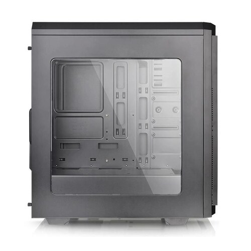 Gabinete Thermaltake V100, Midi-tower, Atx, Usb 2.0/3.0, Incluye Fuente De 450w, Negro (ps-ttp-0450nn1anu-1)