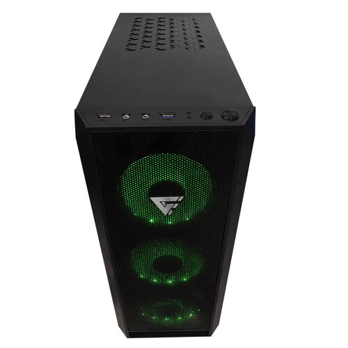Gabinete Game Factor Csg502, Torre, Atx/micro Atx/mini-itx, Usb 2.0/3.0, Sin Fuente, Negro