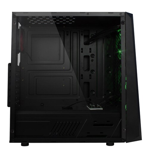 Gabinete Game Factor Csg502, Torre, Atx/micro Atx/mini-itx, Usb 2.0/3.0, Sin Fuente, Negro