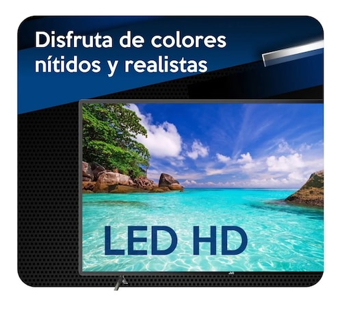 Pantalla Daewoo LED Roku TV 32 Pulgadas DAW32R