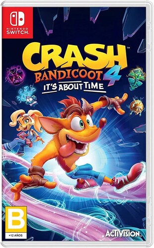 Nintendo Switch Juego Crash Bandicoot 4 It's About Time