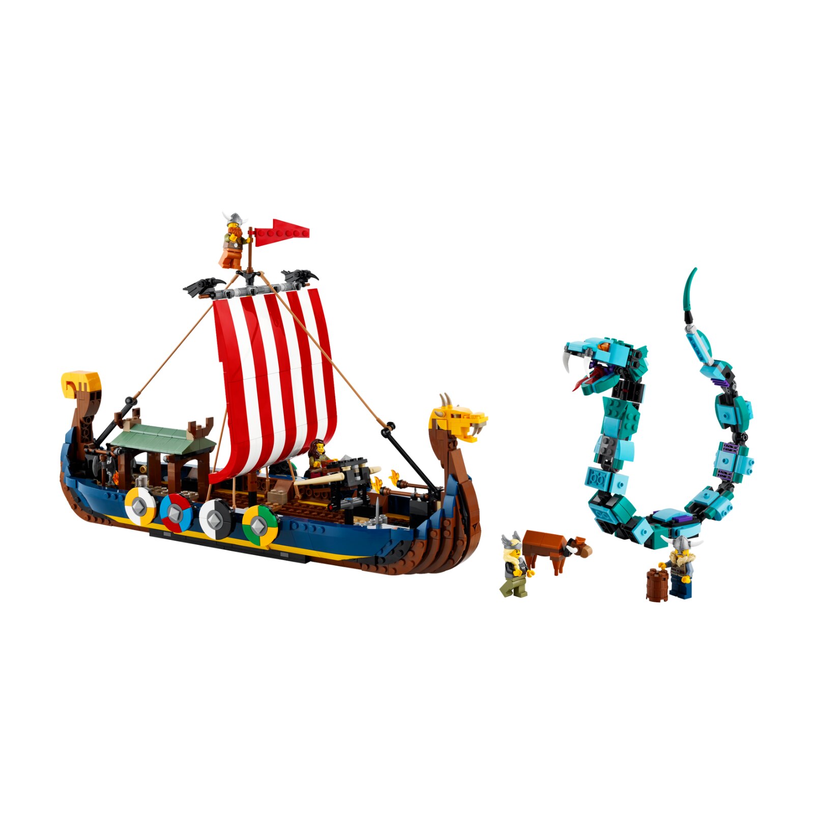 Lego 31132 Barco Vikingo y Serpiente Midgard