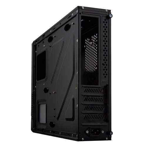 Gabinete Acteck Slim Atom, Micro Atx/mini-itx, 2x Usb, Fuente De 450w, Negro