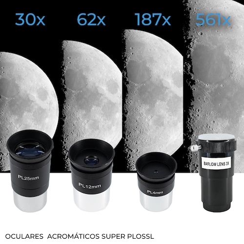 Telescopio Quasar Q150 Professional 6 Pulg Con  Adaptador para Smartphone