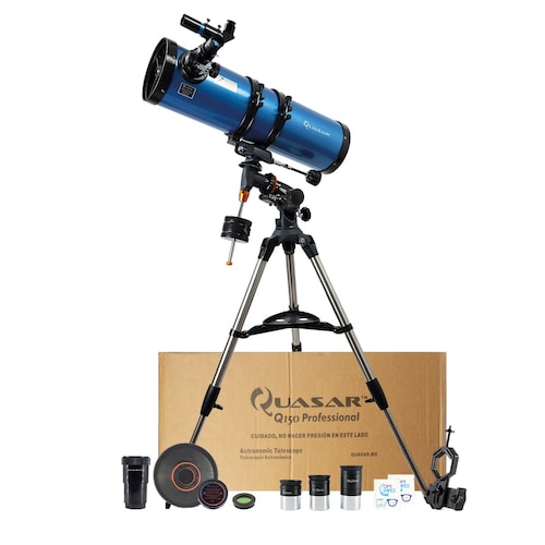 Telescopio Quasar Q150 Professional 6 Pulg Con  Adaptador para Smartphone