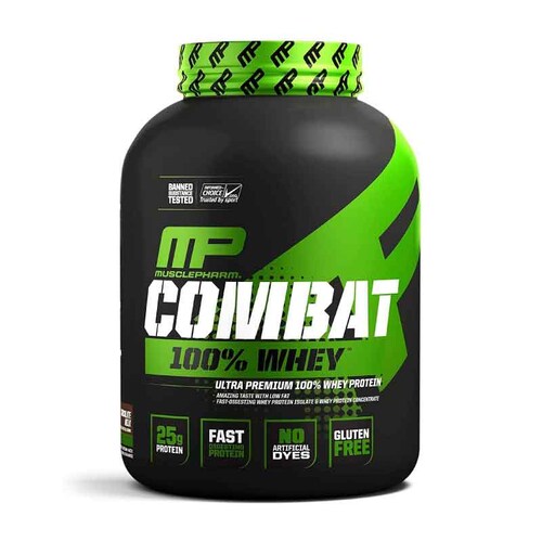 Proteina MusclePharm Combat 100% Whey Protein 5lbs 70 Serv. - Vainilla