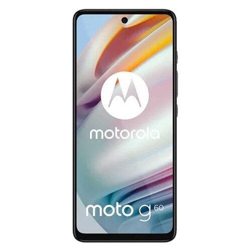 Celular Motorola Moto G60 Almacenamiento 128GB Ram 6GB Dual Sim - Plateado 