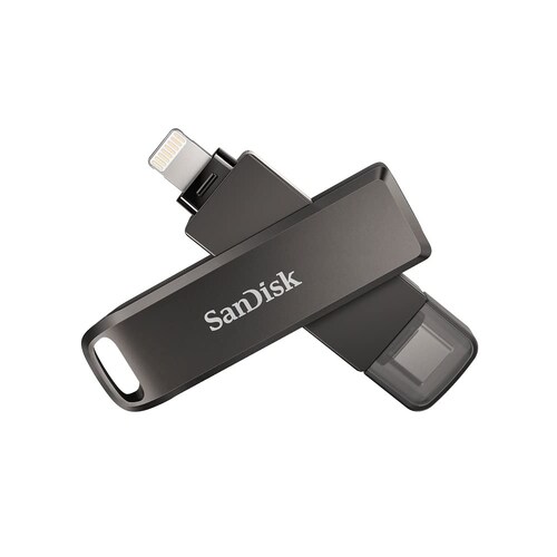 Memoria USB SanDisk iXpand Drive Luxe, 256GB, USB 3.1,