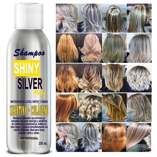 Shampoo Matizador Silver 250ml Cabello Rubio
