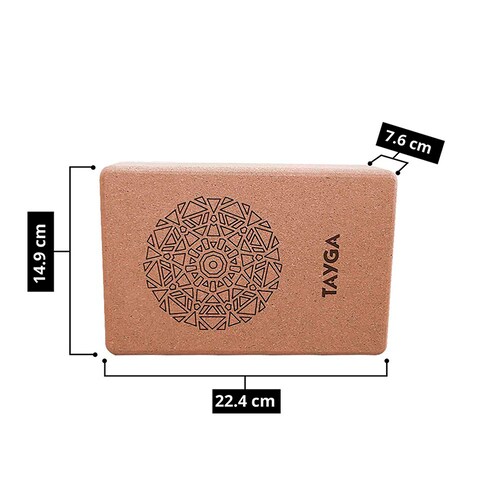 Block de Corcho Tayga para Yoga