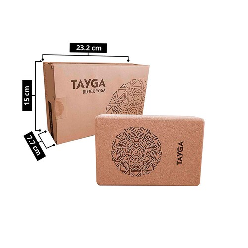 Block de Corcho Tayga para Yoga