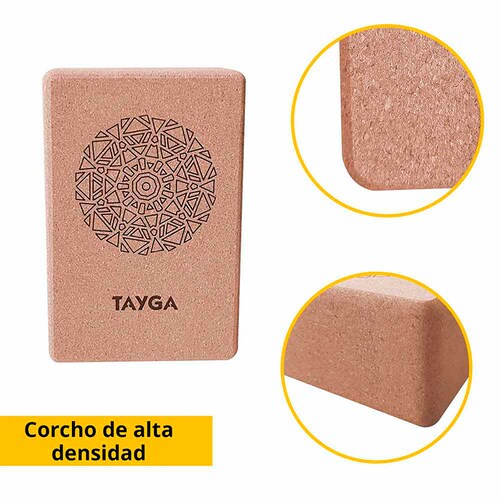 Block de Corcho Tayga para Yoga