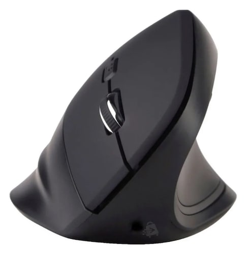 Mouse Vertical Ergonómico Inalámbrico Carga De Baterías 2.4g
