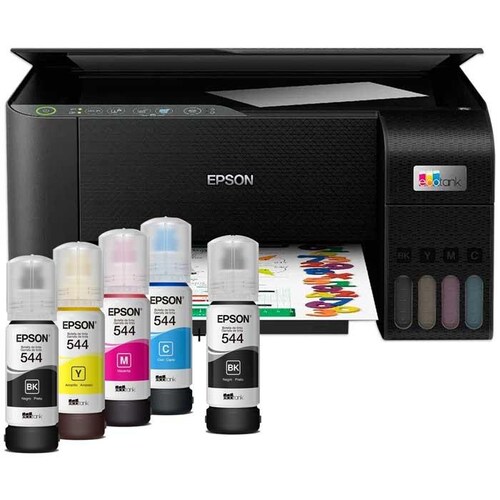 Multifuncional EPSON L3250 EcoTank Tinta Continua 5 Tintas T544 33 ppm Inalambrica C11CJ67301-V2 
