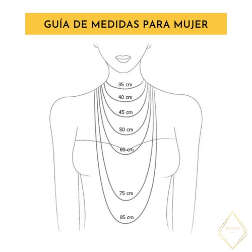 Collar Gargantilla Plata Mujer Estrella De David Con Piedras
