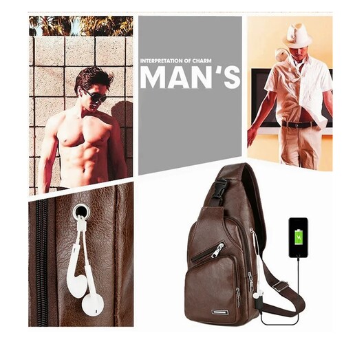Mochila Impermeable Antirrobo De Viaje Para Hombre Negro