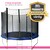 Trampolin Brincolin Infantil Con Red 2.43m 8 Pies Escalera