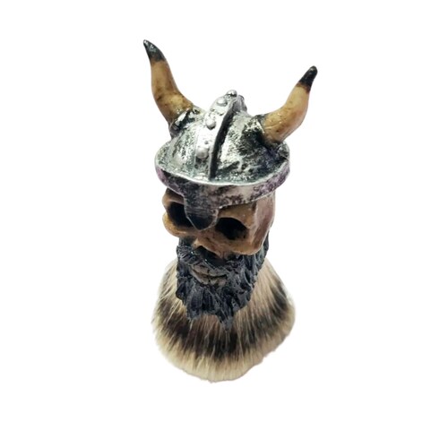 Brocha de Afeitar Pelo de Tejon Modelo Vikingo