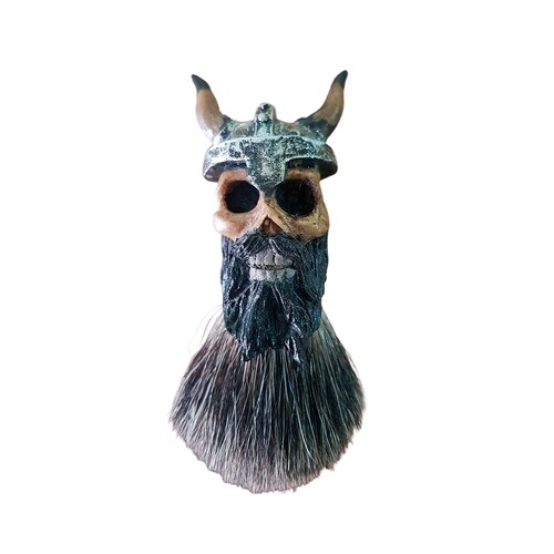 Brocha de Afeitar Pelo de Tejon Modelo Vikingo