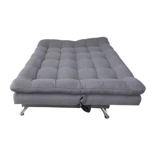 Sofá Cama Gris Matrimonial 3 Posiciones