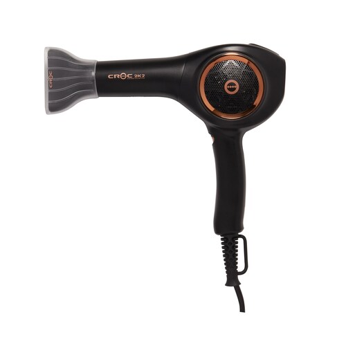 Secadora de Cabello CROC 2K2 Infrared, ultra ligera y sin escobillas (Brush free)