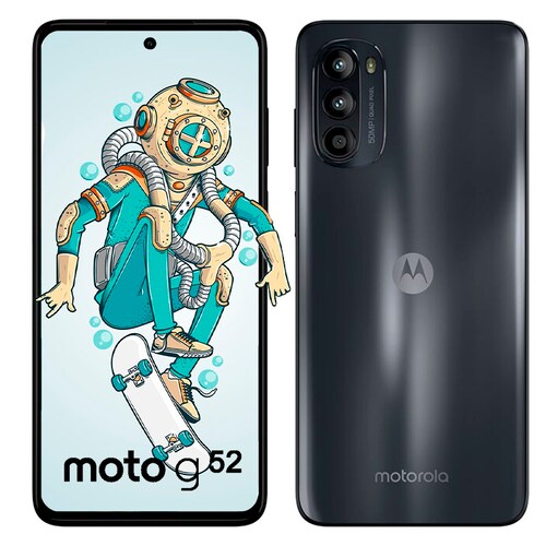 Celular Motorola Moto G52 Gris Ram 4GB Almacenamiento 128GB Dual Sim