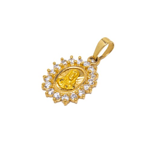 Medalla Sagrado Corazón de Jesús Oro 10 Kilates..