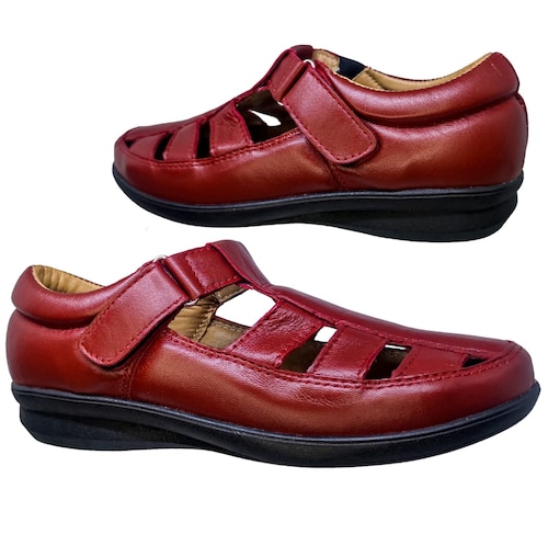 Huarache Mujer Borrego Pie Delicado Diabético 22 Al 27 R25.