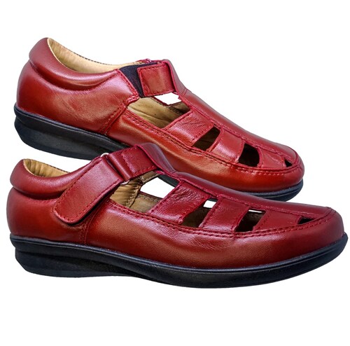 Huarache Mujer Borrego Pie Delicado Diabético 22 Al 27 R25.