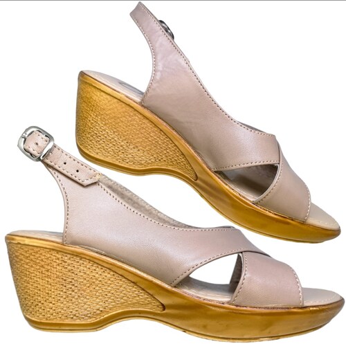 Huarache Mujer Cómodo Piel Cabra Suela Base Tacón 22-27 R211