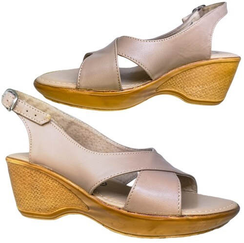 Huarache Mujer Cómodo Piel Cabra Suela Base Tacón 22-27 R211