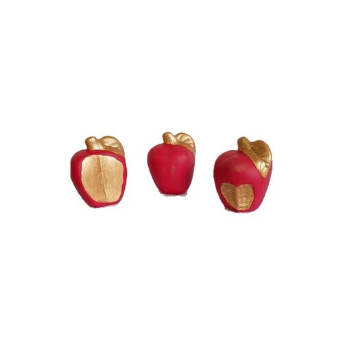 juego de manzanas, 3 piezas