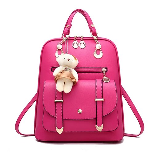 Estilo Coreano Casual Mochila Para Las Mujeres.