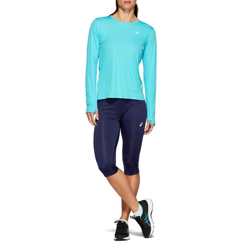 Leggings Asics Mujer Azul Silver Knee Tight 2012a036404.
