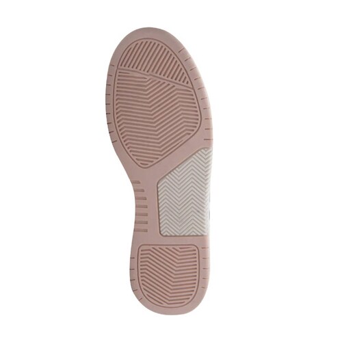 Tenis casual urbano tipo choclo para mujer, marca Kangaroos, color blanco, mod. 1025402