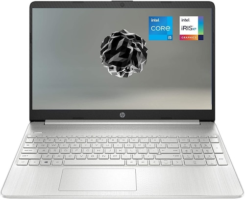 Laptop HP plata 15.6", Core i5 1135G7 8GB de RAM 256GB SSD, Intel Iris Xe Graphics G7 1920x1080px Windows 11 Home
