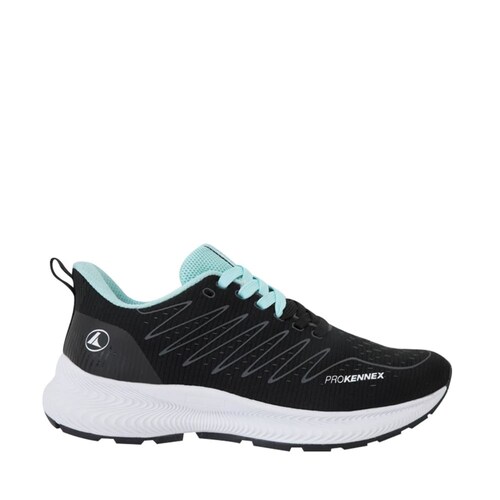Tenis de mujer, deportivos, para correr, marca Prokennex, color negro, mod. 1025382