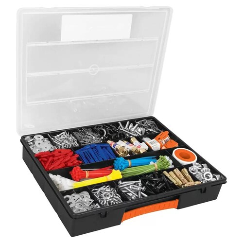 Organizador Truper De 18 Compartimentos De 36x28x6cm