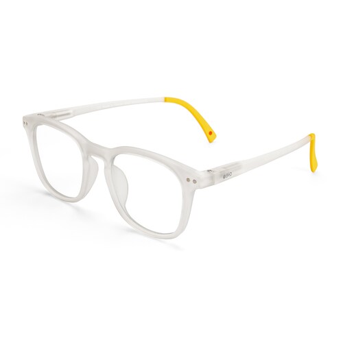 Lentes con filtro de luz azul para niños marca B+D modelo Square Screen Kids Unisex con varillas lfexibles Disponibles en 4 colores diferentes.