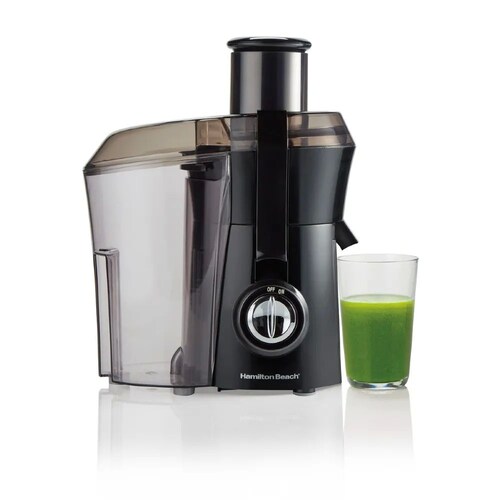 Extractor de jugos Hamilton Beach 67601 negro 120V 